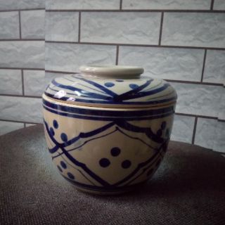 Thố sành, hủ đựng 13 cm