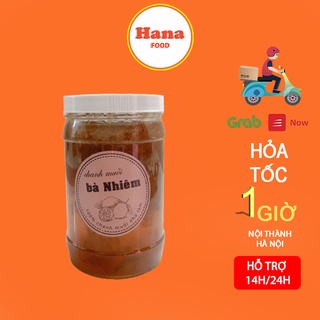 Mã 77FMCGSALE1 giảm 10% đơn 250K Chanh muối bà nhiêm hũ 1kg  Hana Food