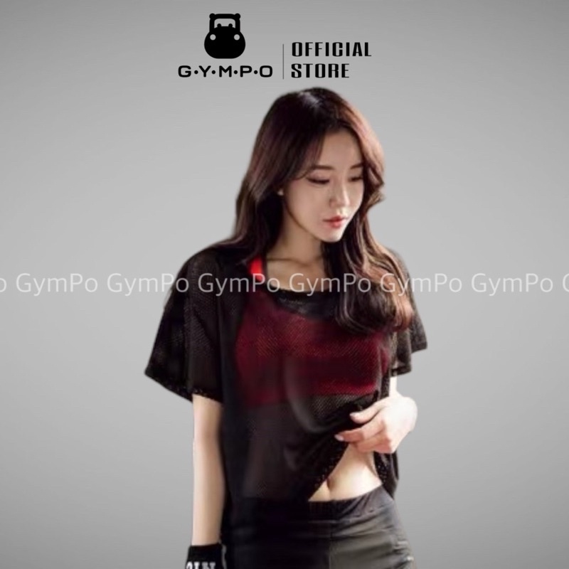 Áo Tập Gym Nữ [TANKTOP] Có Tay Lưới Lỗ [ĐỒ TẬP GYM NỮ]