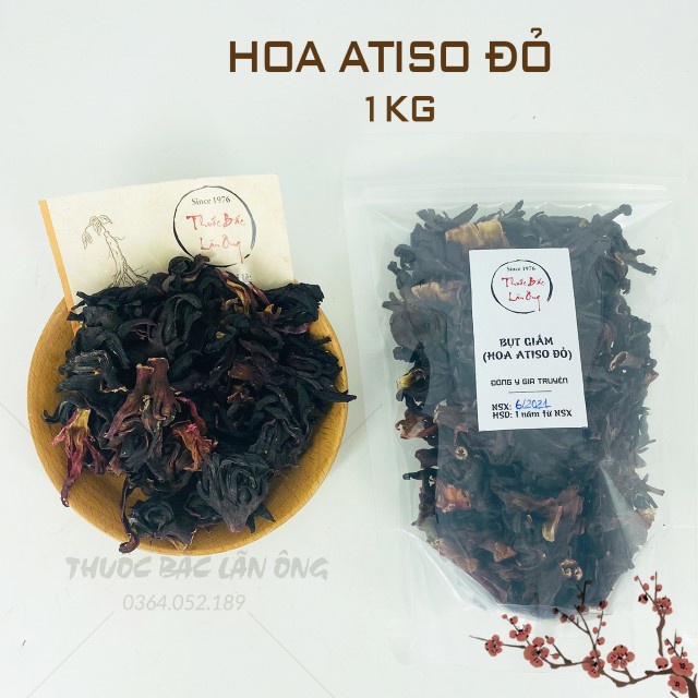 Trà Atiso Đỏ 1kg (Hoa Dâm Bụt, Hibicus)