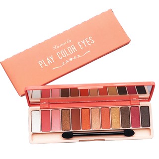 [ NHẬP MÃ THITHO123 GIẢM 10K ] Phấn mắt 12 ô màu Play Color Eyes 01