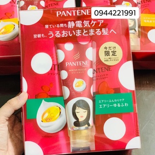 SET GỘI XẢ Ủ PANTENE XÁCH TAY NHẬT
