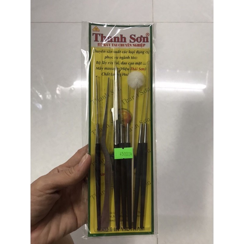 bộ ráy tai 8 món