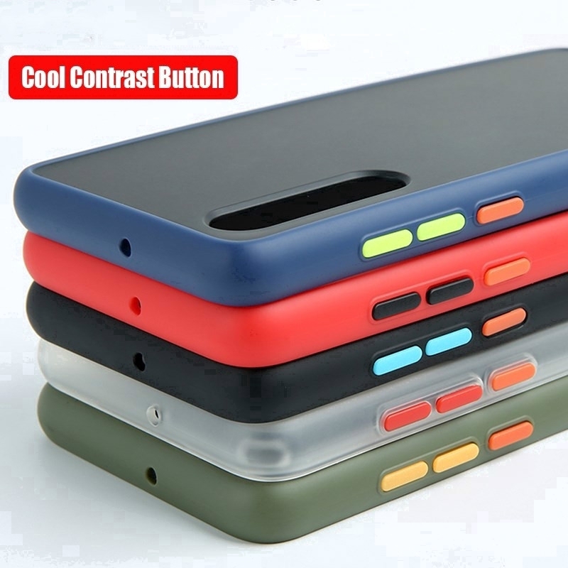 Ốp lưng PC cứng màu tương phản bảo vệ điện thoại Realme 8 Pro Realme 7i 6i Realme 6 Pro Realme 5i/ 5 Pro Realme C17 C12 C15 C25 C11 C3 XT | BigBuy360 - bigbuy360.vn