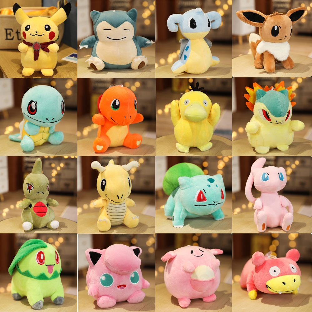 TAKARA TOMY Thú Nhồi Bông Hình Pokemon Dễ Thương Cho Bé
