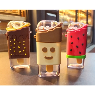 Dụng Cụ Uống Nước Hình Bánh Donut Có Tay Cầm Tiện Lợi
