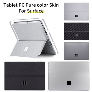 Miếng dán bảo vệ lưng máy microsoft surface pro 7 / 6 / 5 / 4 / 3 surface pro x pro 8 pro 9 go 2 bằng chất liệu vinyl