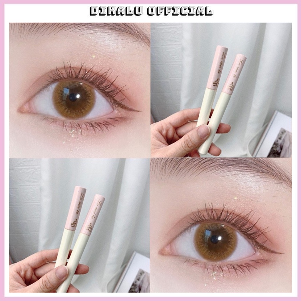 Mascara Siêu Mảnh Tơi Mi Lameila Skinny Microcara Vỏ Hồng 2 màu đen/nâu - LMCR2