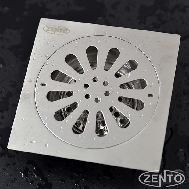 Phễu thoát sàn chống mùi hôi inox Zento TS152-L