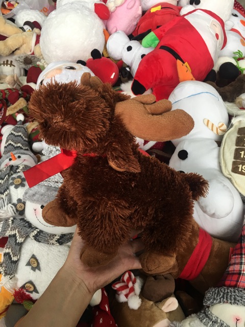 Gấu bông trang trí noel