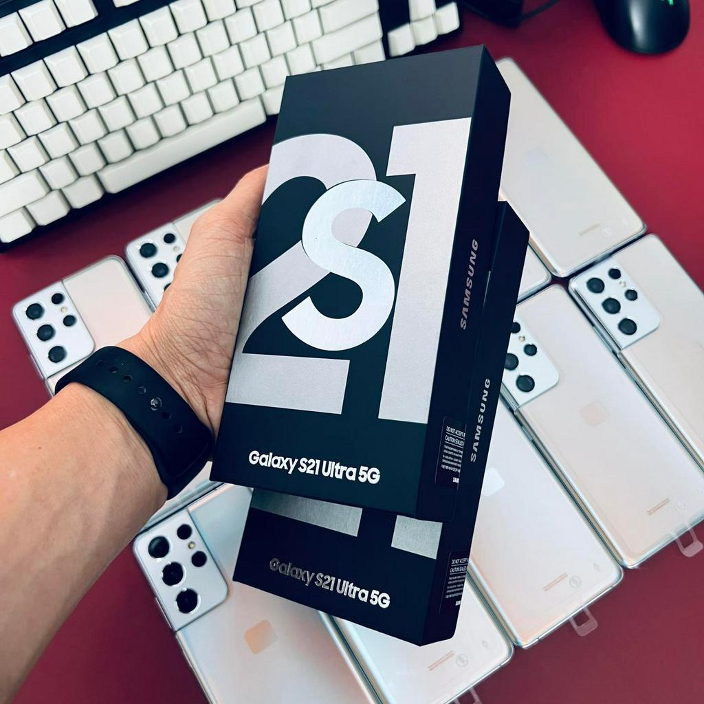 Điện thoại Galaxy S21 Ultra mới Fullbox 12GB Ram 128GB Rom  siêu đẹp - BH 6 tháng lỗi 1 đổi 1