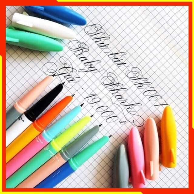 Bút thầy Ánh Sh067 ngòi kim tinh êm thanh đậm nhẹ - đặc biệt phù hợp với HS lớp 1,2