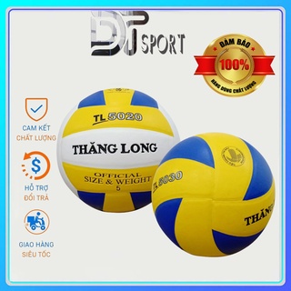 Bóng Chuyền da Thăng Long Nhật tiêu chuẩn thi đấu tặng túi lưới đựng bóng và kim bơm