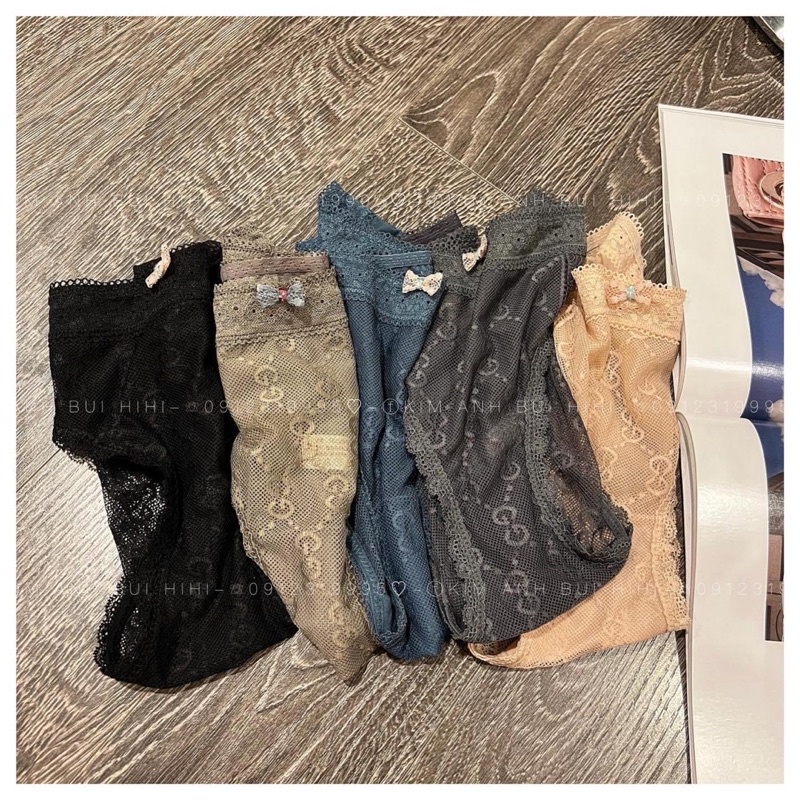 Quần lót gucci lưới kim anh bùi
