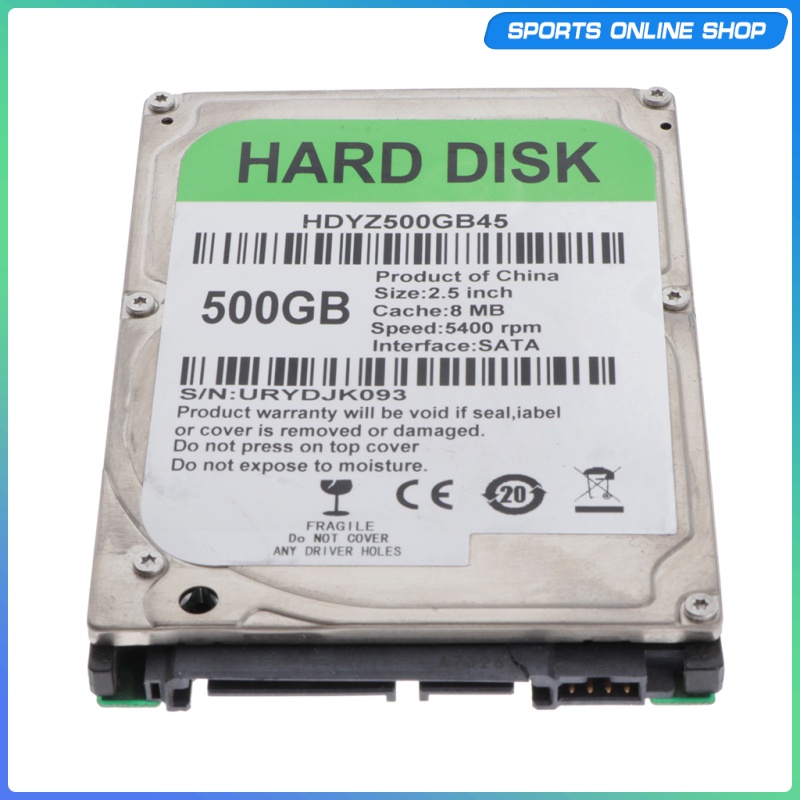 Ổ Cứng Hdd 2.5 '' 500gb | BigBuy360 - bigbuy360.vn