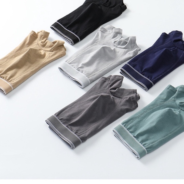 [90kg - 50kg] Quần Lót Nam Boxer Thun Munafie MC007# Đồ Lót Bốn Góc