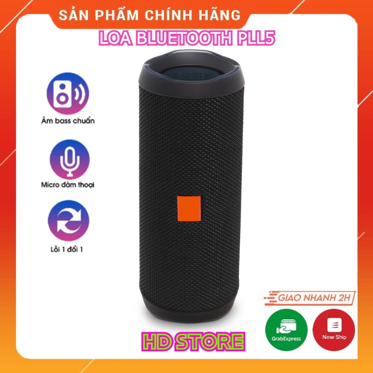 Loa Bluetooth Mini PLL5, Không Dây Nghe Nhạc Chống Nước, Âm Thanh Siêu Hay Mạnh Mẽ Có Khe Cắm Thẻ Nhớ, Pin Trâu