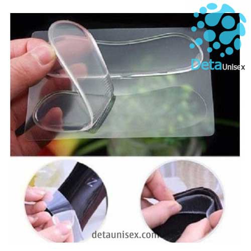 Bộ 2 miếng lót gót giày silicon êm chân Detaunisex - LGS2