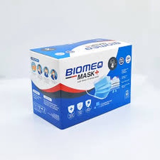[Hỏa tốc]Khẩu trang y tế 4 lớp kháng khuẩn BIOMEQ - 50 cái