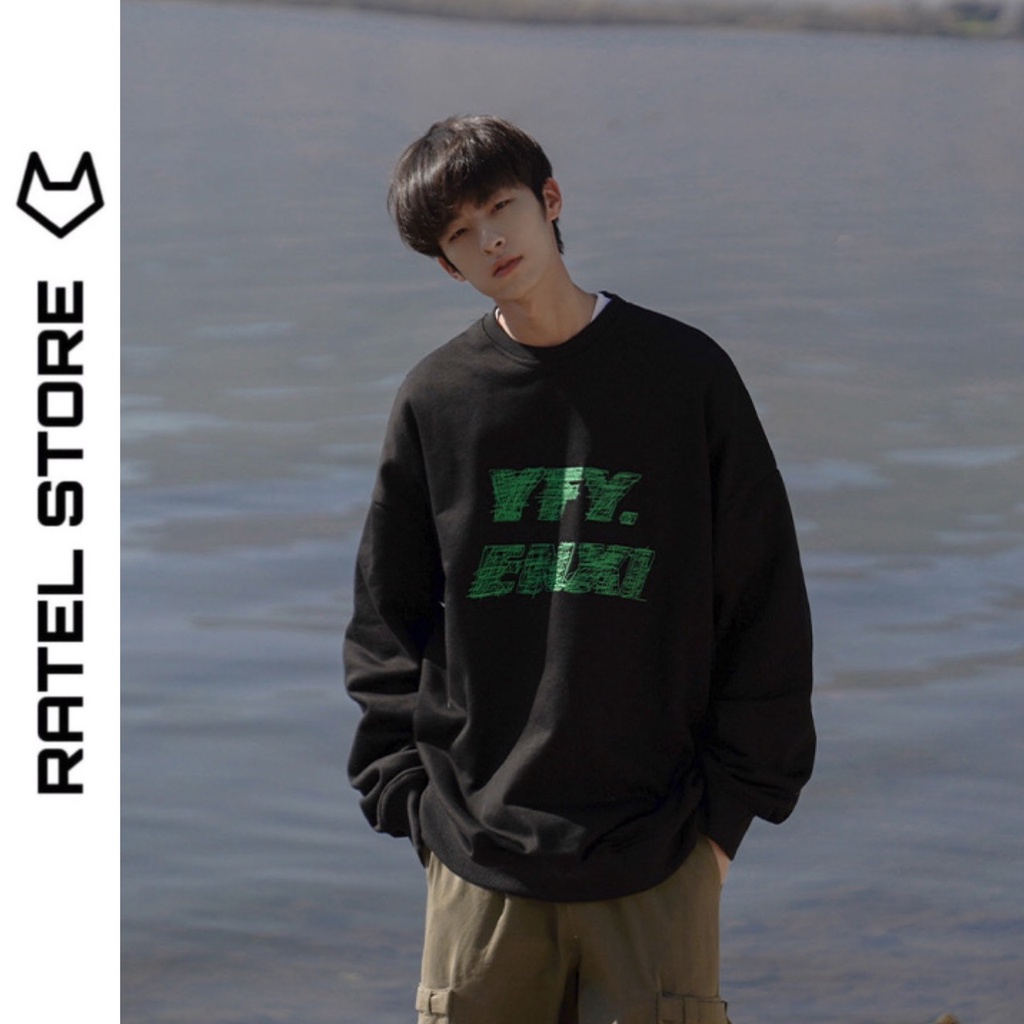 Áo Sweater Local Brand Nỉ Bông Nam Nữ ( YFY ) Unisex Form Rộng