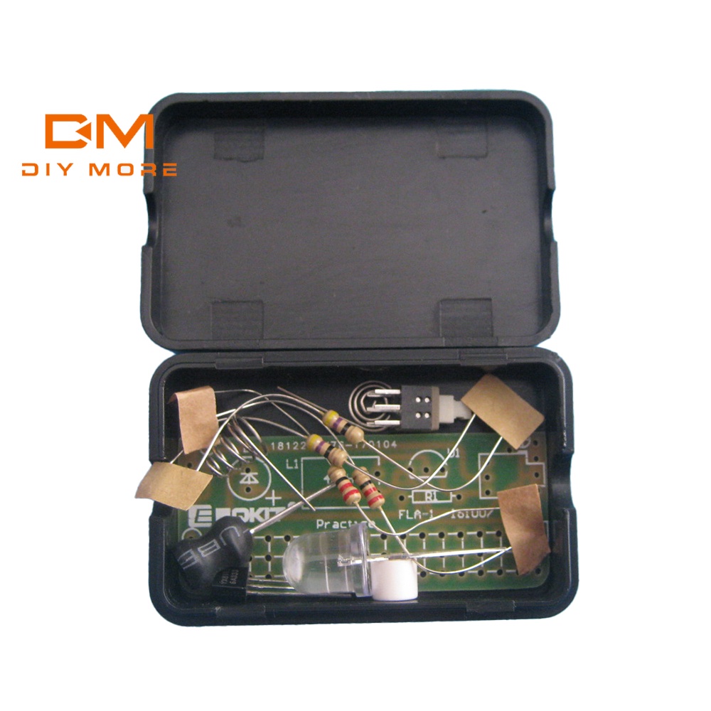 DIYMORE Set bảng mạch tích hợp đèn pin DIY 1.5V chuyên dụng