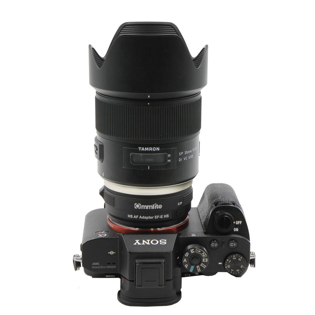 Ngàm chuyển Canon EF/EF-S HS sang Sony E-Mount