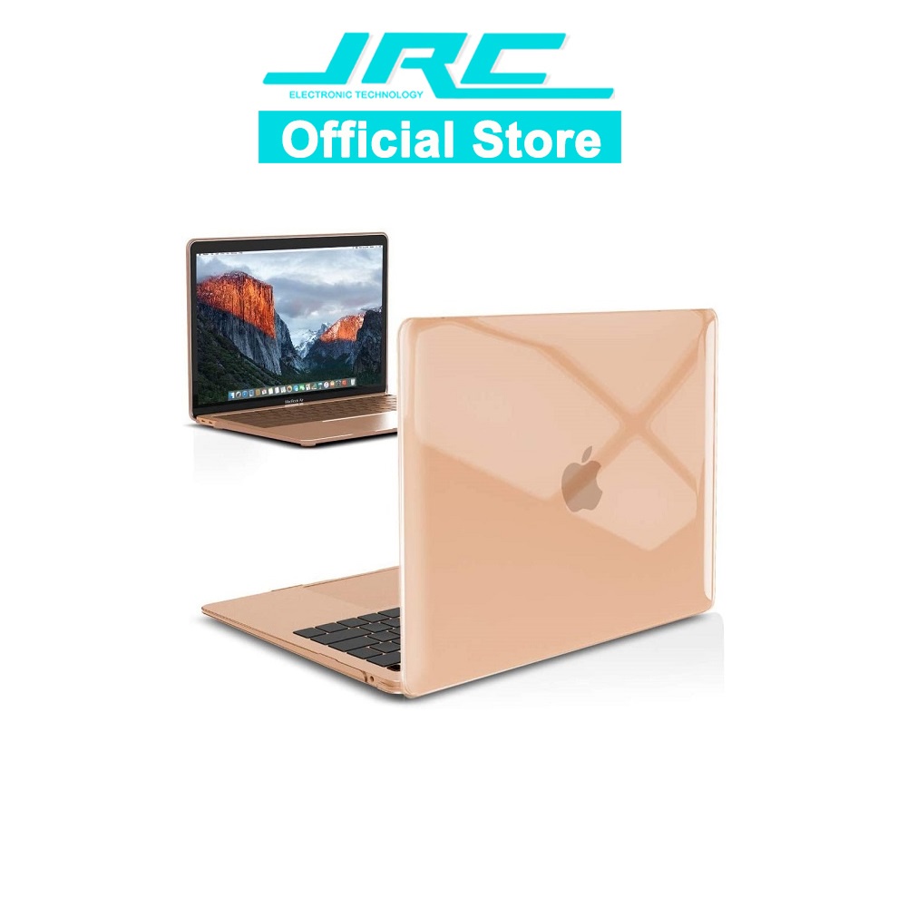 Case Macbook M1 ( Air 13" 2020, Pro 13" 2020 ) Transparent JRC Protect Shell 360° - Chính Hãng JRC
