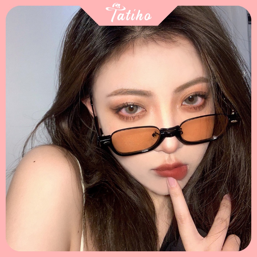 [Hàng Xịn, Giá Tốt] Kính Mát (Kính Râm) Kính Mát Gọng Kim Loại Oval Phong Cách Hàn Quốc Thời Trang - Mã MK031