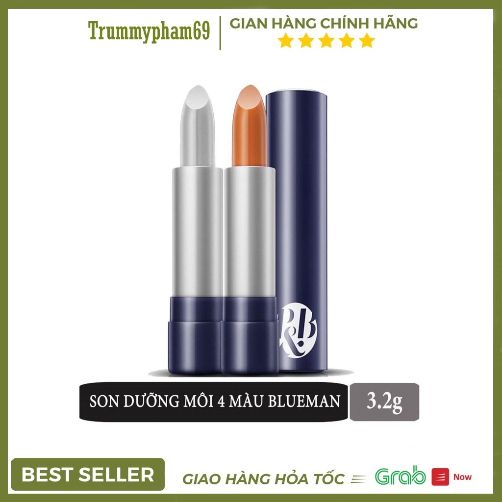 Son môi bền màu dưỡng ẩm cho nam BlueMan