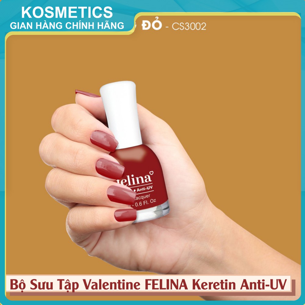 Bộ Sưu Tập Valentine Tình Ngọt FELINA Keratin Anti-UV