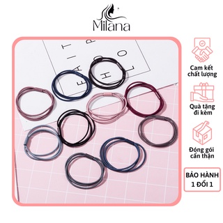 Dây cột tóc, chun buộc tóc co giãn kiểu Hàn Quốc xinh đẹp nhiều màu siêu bền cho nữ - Shop Milana