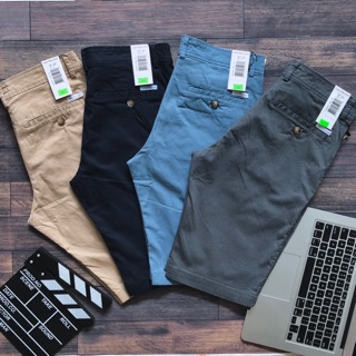 Quần short C/K kaki sớ kiểu