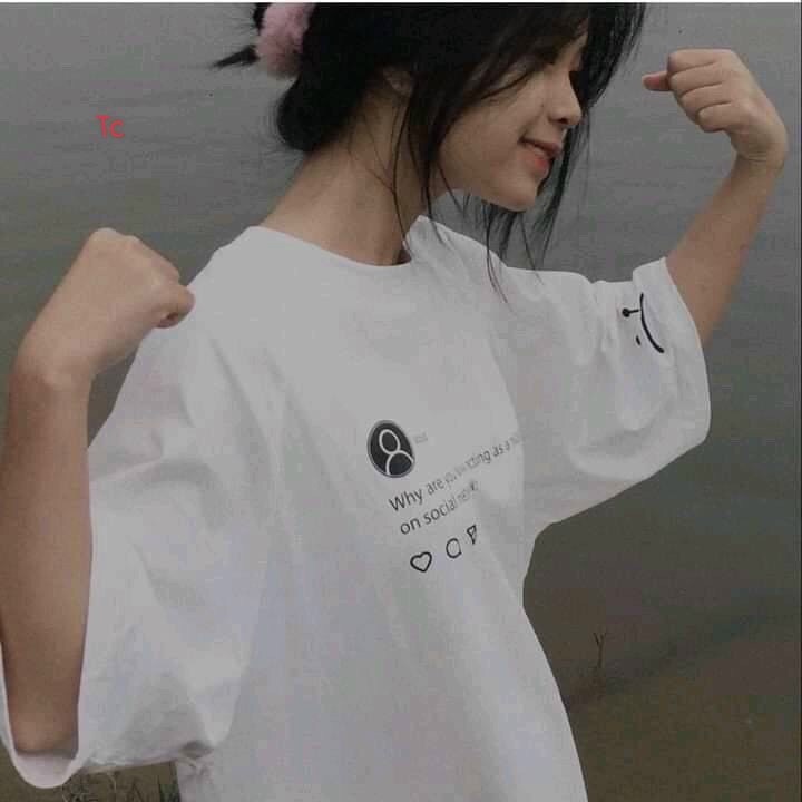 [RẺ VÔ ĐỐI] Áo phông hình máy ảnh chất liệu cotton su form dáng rộng phong cách thời trang nam nữ mặc đẹp (LN-35TK)