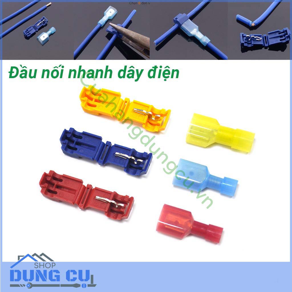 Bộ 30 cút nối nhanh dây điện chữ T