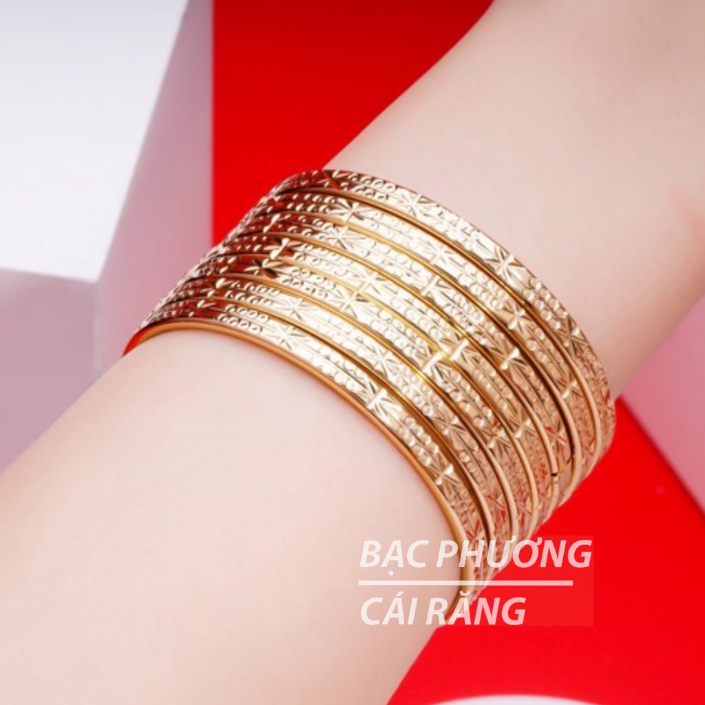 [LOẠI NHẸ KHÓA LƯỠI GÀ) XIMEN BẢN VUÔNG MẠ VÀNG KHÓA GÀI NHƯ VÀNG THẬT 18K CAO CẤP