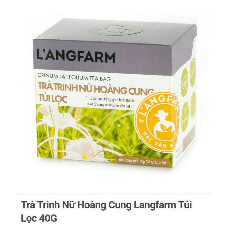 Trà Trinh Nữ Hoàng Cung Langfarm TúiLọc 40G