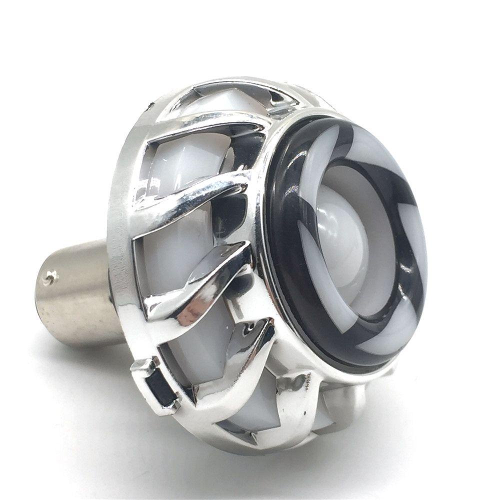 BTLIMER Đèn Pha LED Cảnh Báo Nhấp Nháy Đuôi Xe Máy Mới