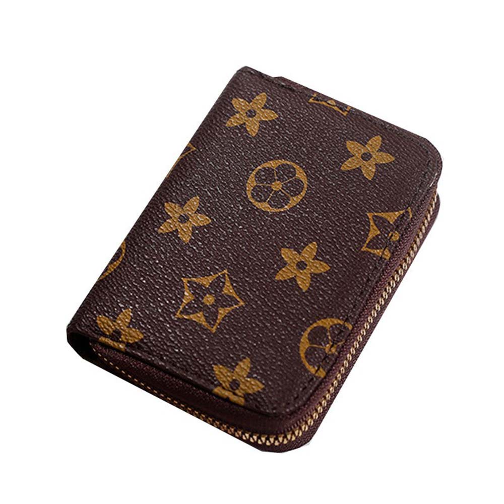 COUNTRY HIDE Top Grain Cowhide RFID Blocking Bi-Fold Mid Flip Full Zipper Wallet CH00-HW2016