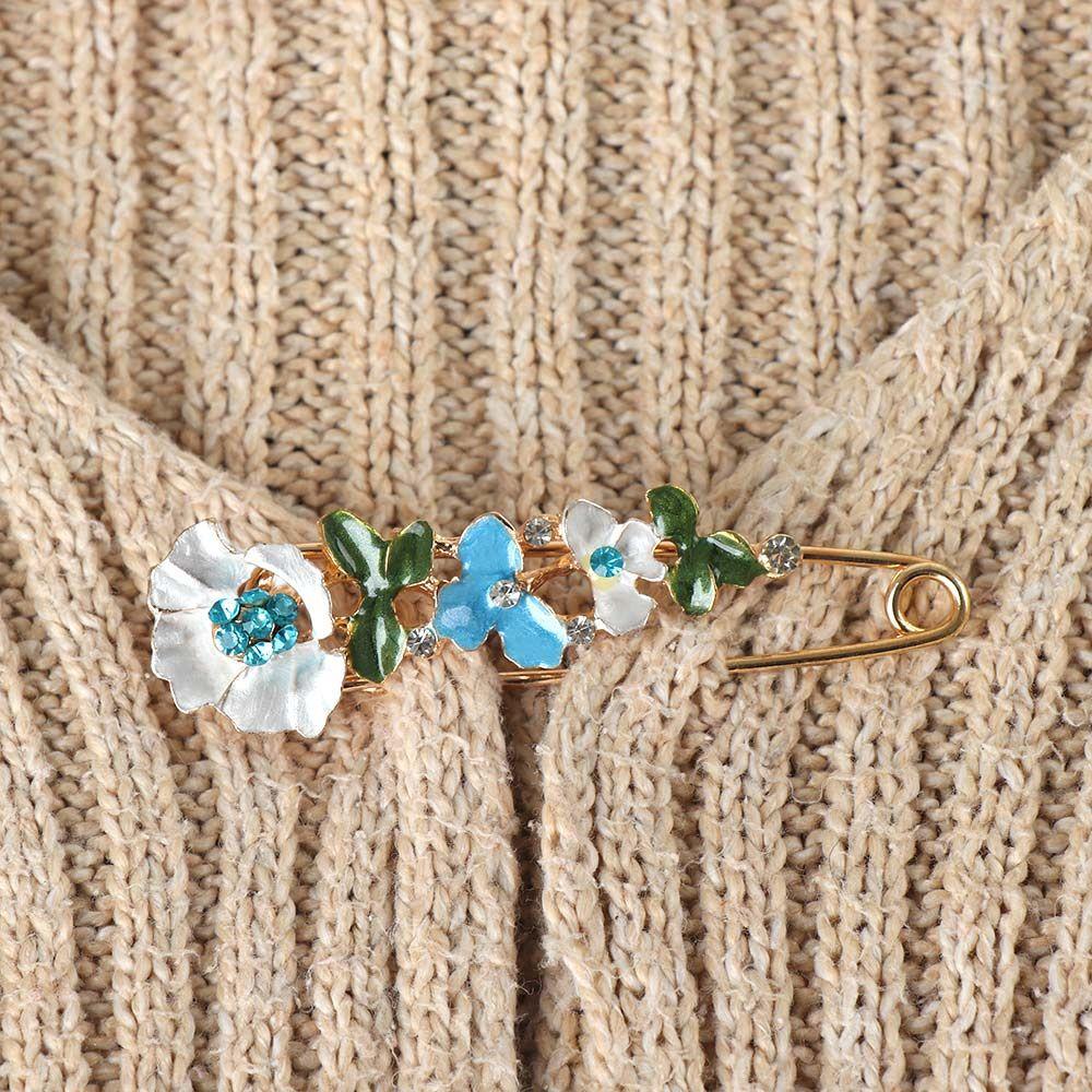 Trâm Cài Áo Hình Hoa Back2Lip Thời Trang Cho Nữ|Huy Hiệu Cài Áo Thiết Kế Dễ Thương