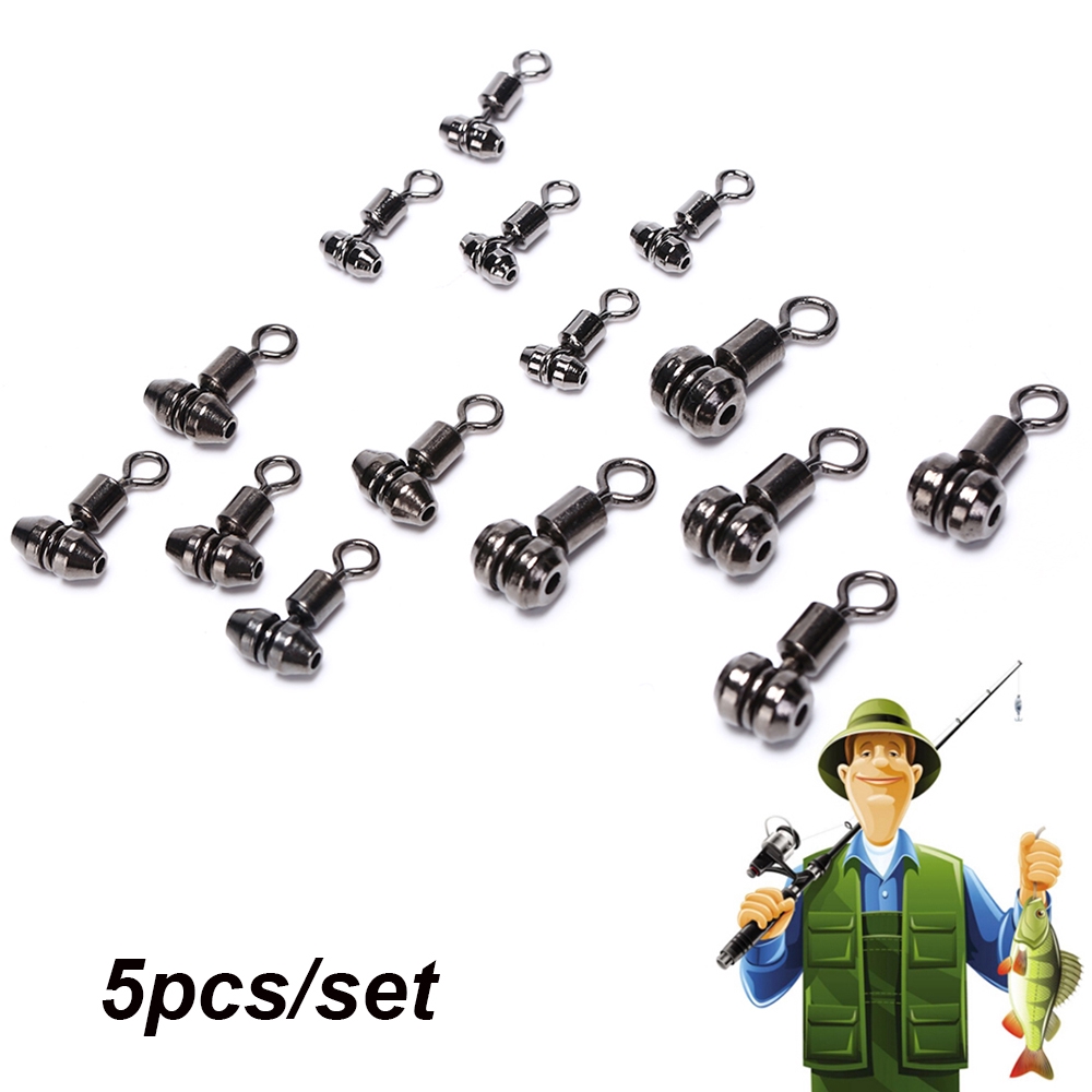 Gofidin 5 vòng móc nối câu cá bằng thép không gỉ chất lượng cao