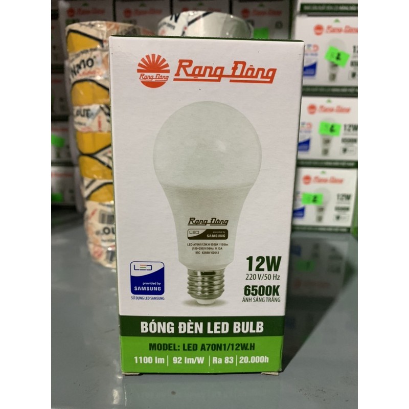 Bóng đèn led bulb Rạng Đông 5w 7w 9w 12w 15w 20w 30w 40w 50w