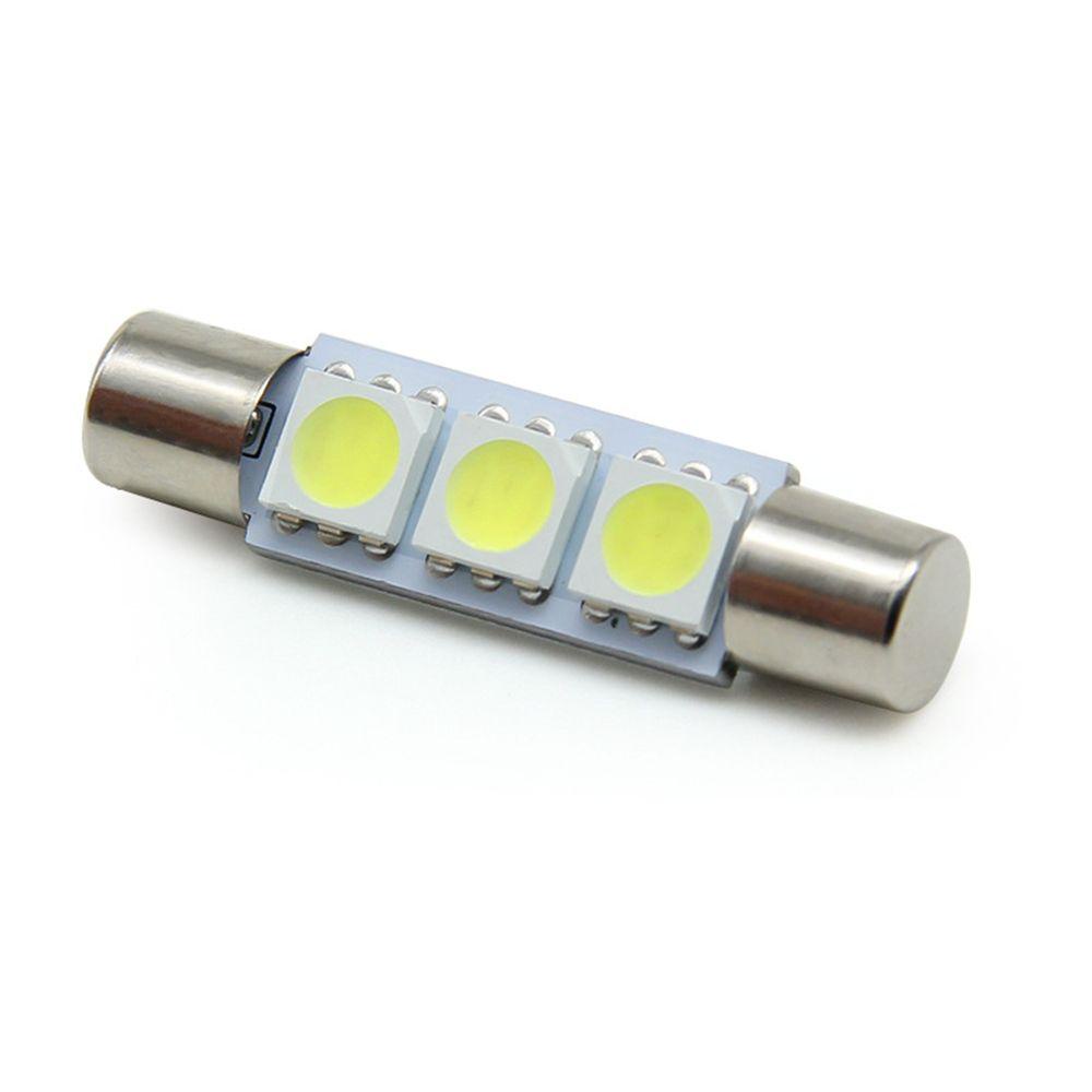 4 Bóng Đèn LED Xe Hơi 5050 3SMD 31MM 5050