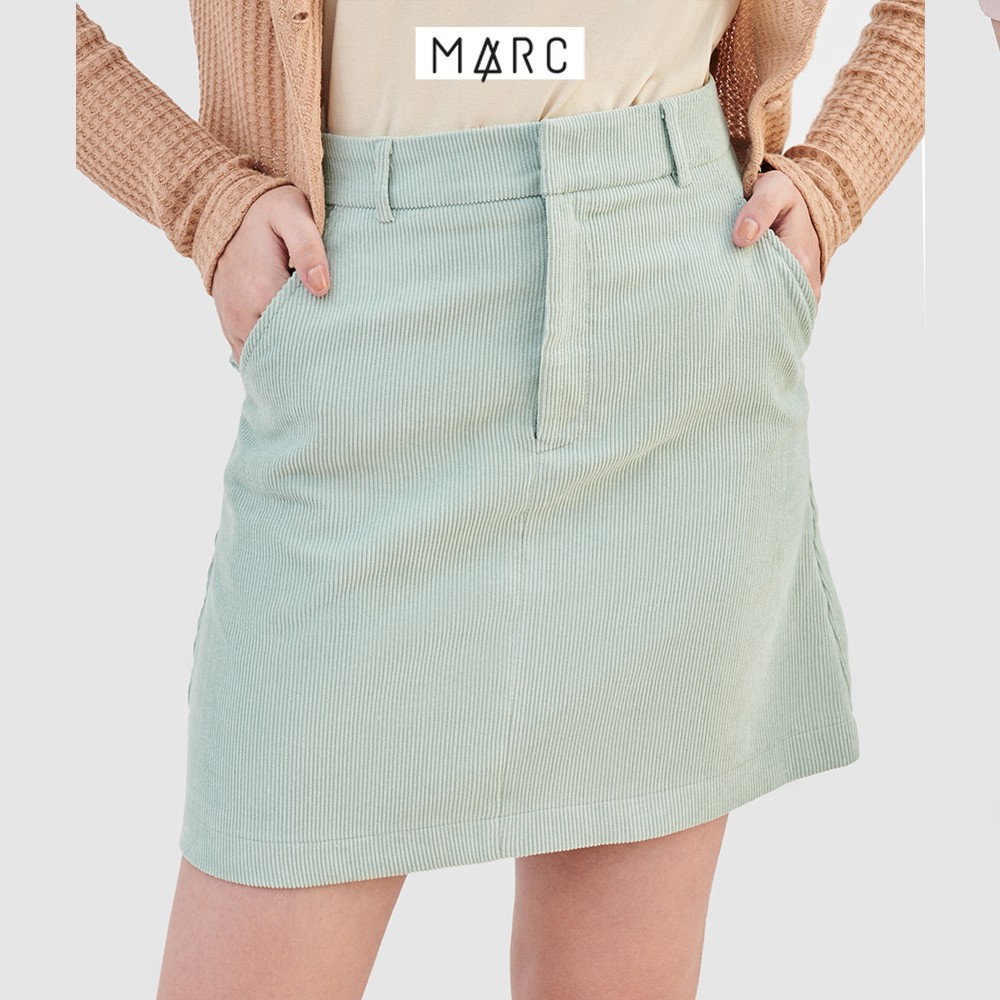 Váy mini basic nhung tăm - MARC FASHION | BigBuy360 - bigbuy360.vn