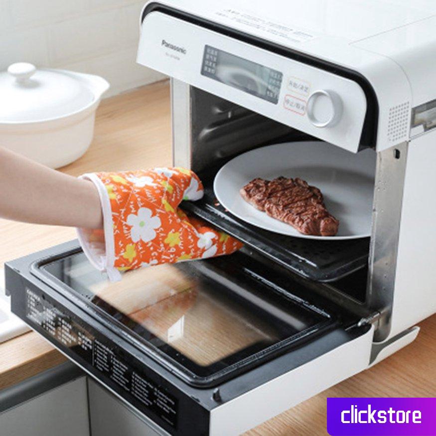 Găng tay nướng bánh cách nhiệt chống nóng cho lò vi sóng