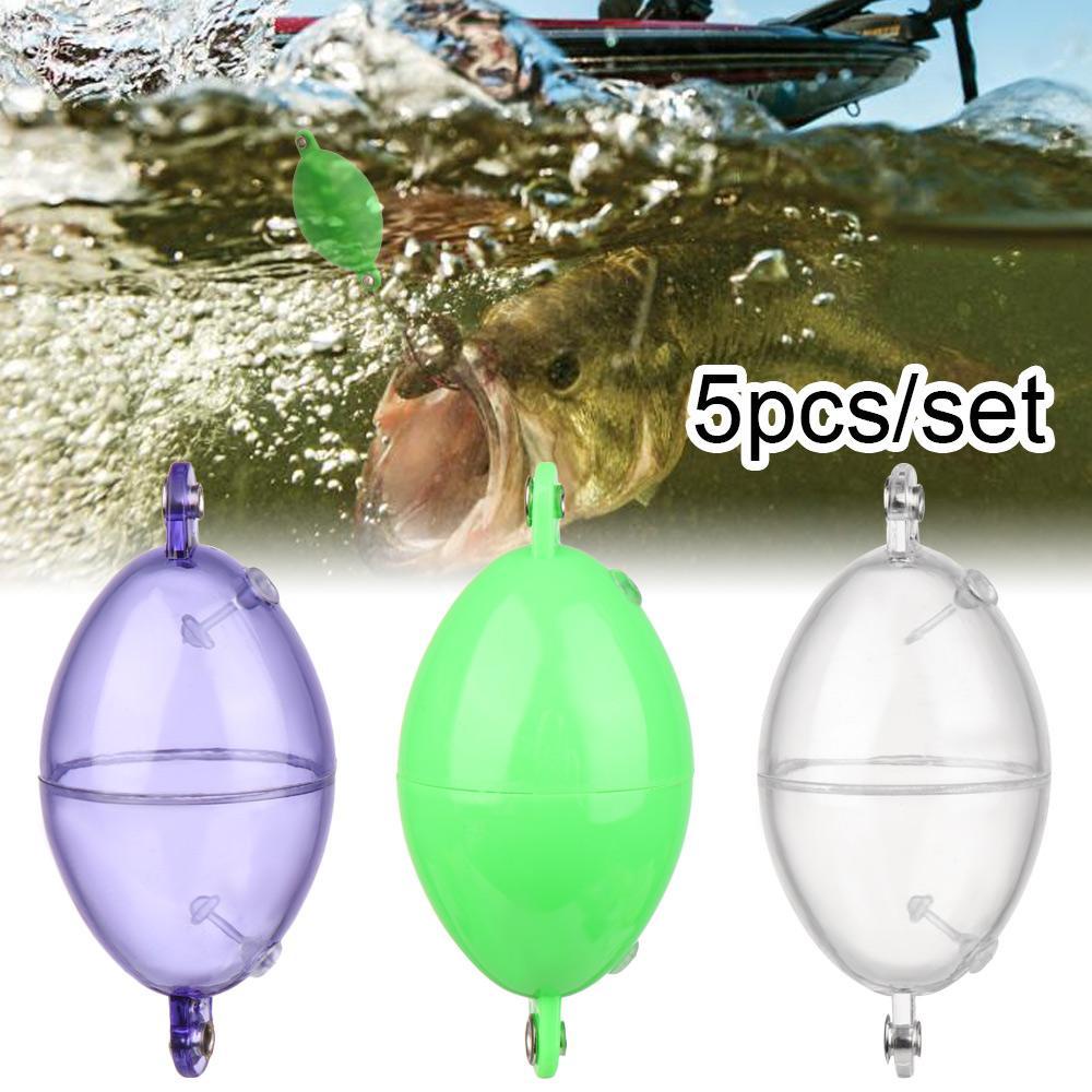 JONYE Set 5 Phao Câu Cá Bằng Nhựa ABS Chất Lượng Cao