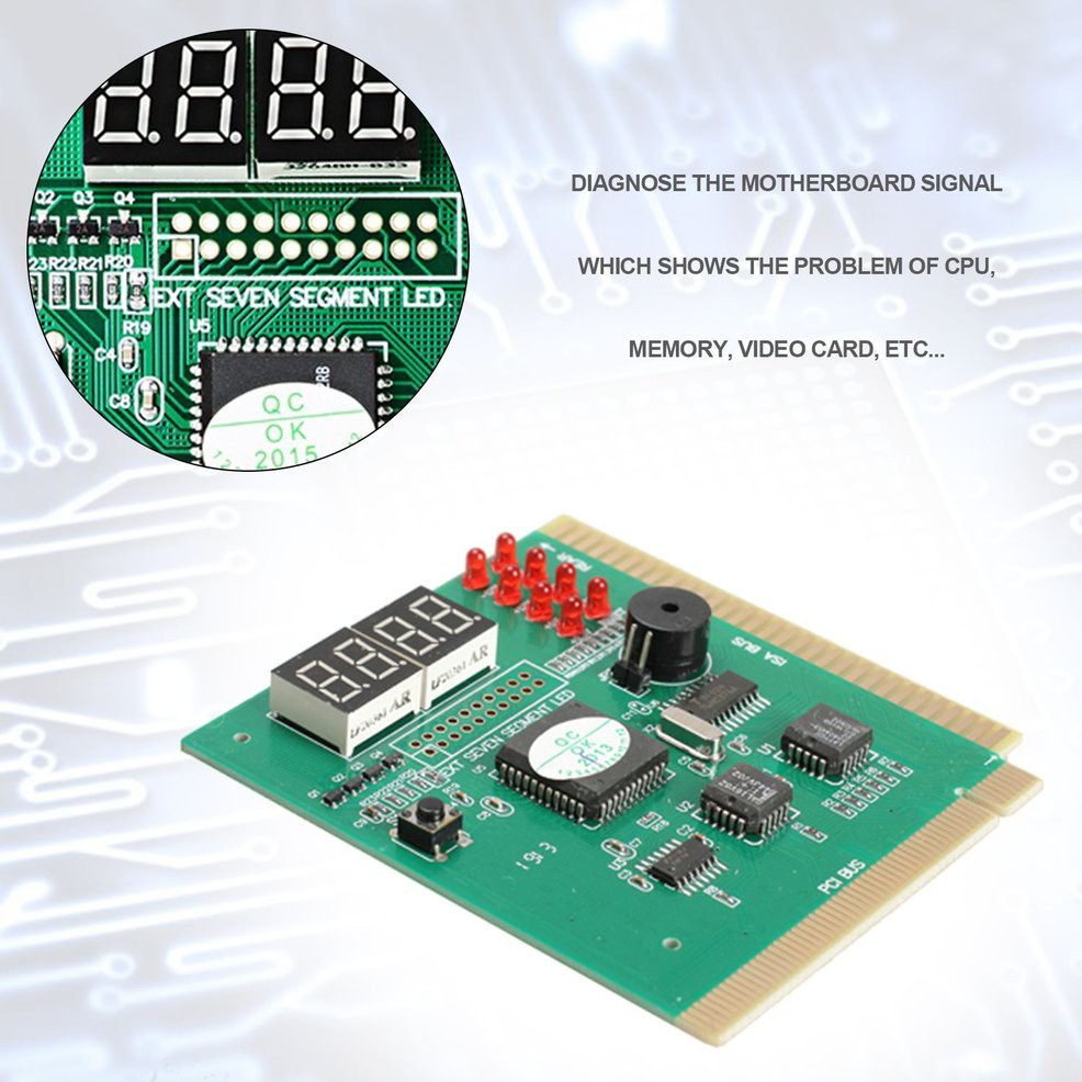 Maikou PCI PC Diagnostic Analyzer 4 Digit Card Motherboard Post Tester