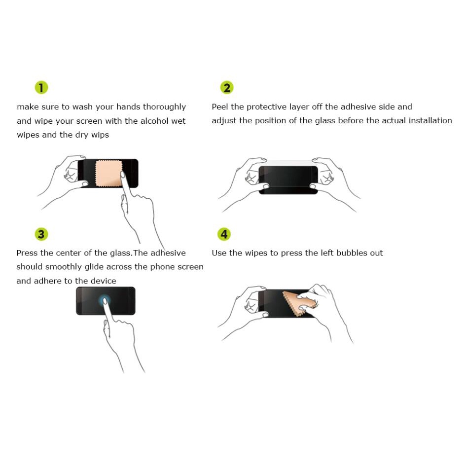 Kính Cường Lực 9H Bảo Vệ Toàn Màn Hình Dành Cho Samsung Galaxy Z Fold 4 Kèm Phụ Kiện Đen