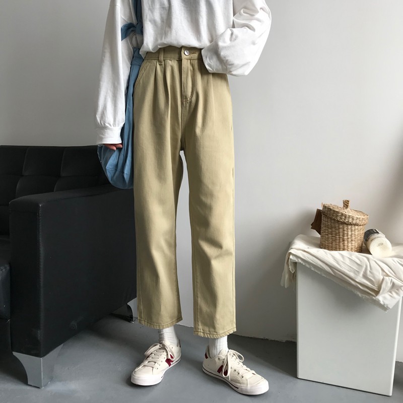 quần Jeans lửng phong cách
