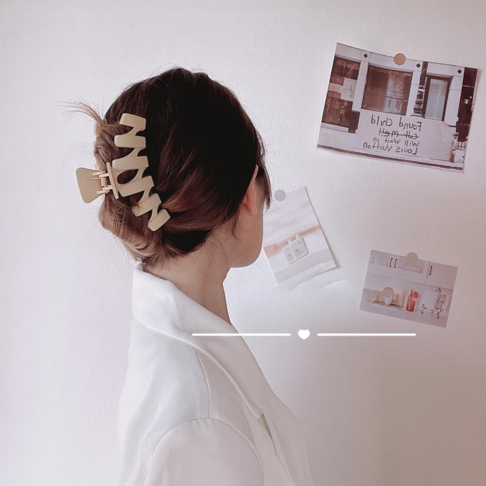 Kẹp Tóc Càng Cua SOLANO Kẹp Tóc Hàn Quốc Zig Zag Nhiều Màu Cực Xinh Cho Nữ FAH-001233