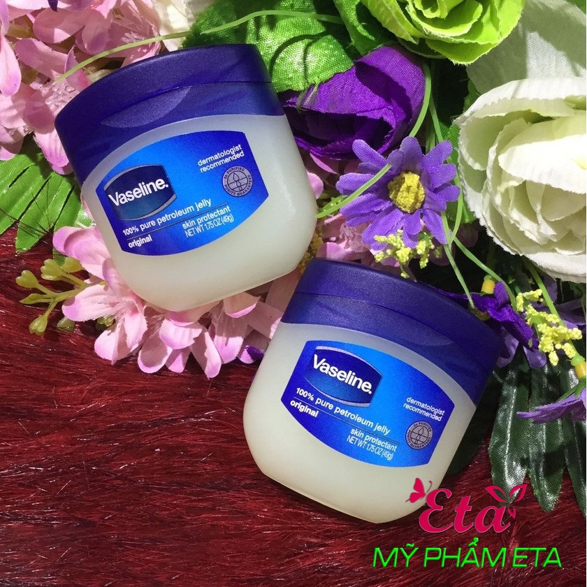 Sáp dưỡng ẩm đa năng VASELINE 100% Pure Petroleum Jelly Original Mỹ 49g